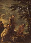Salvator Rosa Democritus and Protagoras painting
